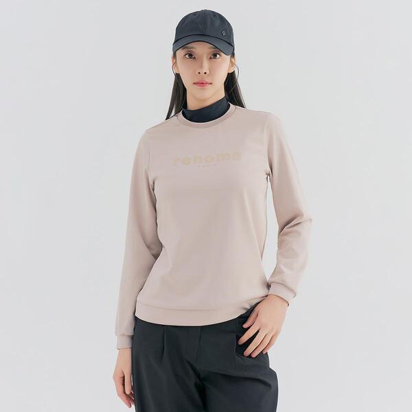 [레노마골프] [신상]24SS 여성 우븐 배색 라운드 티셔츠 RWTHN5101-508